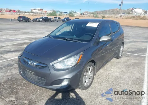 2012 Hyundai Accent Se z USA, uszkodzony, nr VIN KMHCU5AE4CU035304